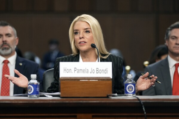 Senate Judiciary Committee voted on Wednesday to favorably report Pam Bondi’s nomination for U.S. attorney&nbsp;general;